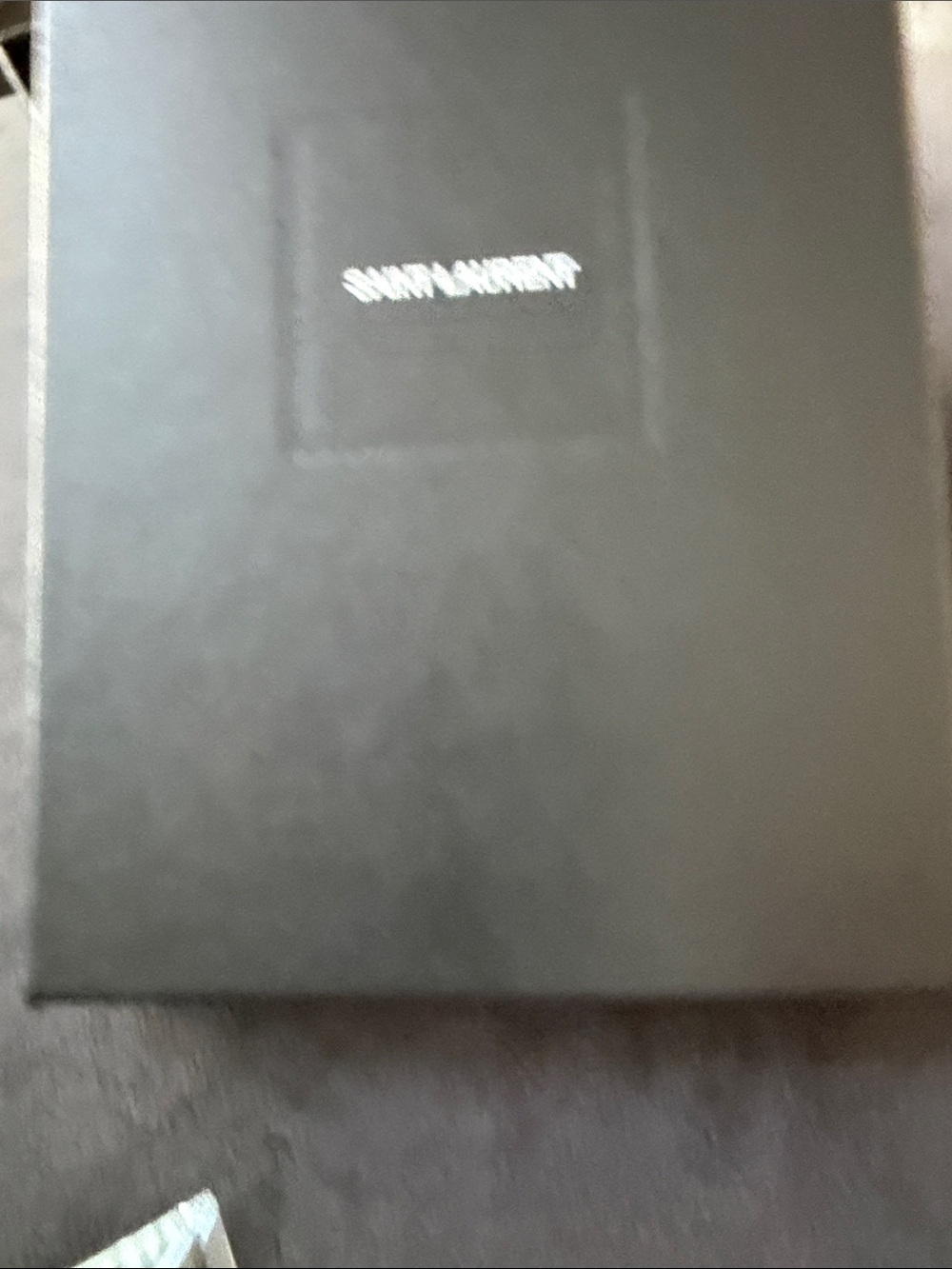 <<<Sold on Another Platform>>>.Saint Laurent Black Monogram Quilted Wallet - Picture 5 of 10